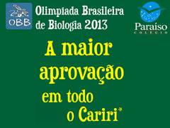 Colégio Paraíso é destaque em Olimpíada Brasileira de Biologia