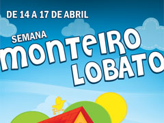 Semana Monteiro Lobato acontece de 14 a 17 de Abril