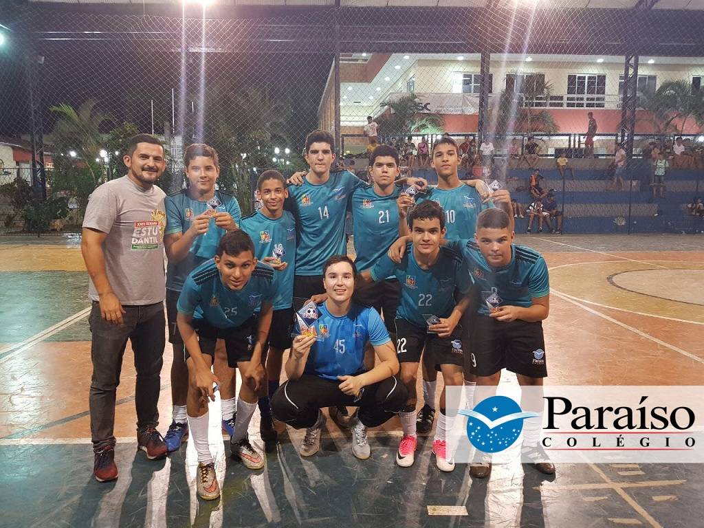 Equipe de Futsal Masculino SUB 15 do Colégio Paraíso é campeã invicta da Copa SESC de Futsal 2017