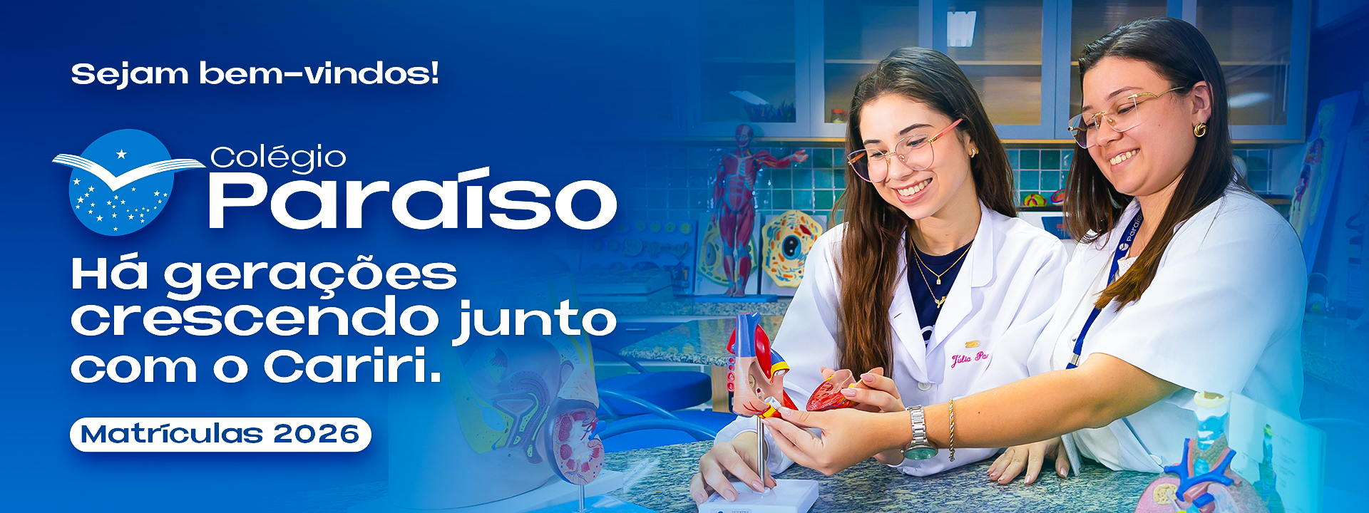 banner da campanha de matrículas de 2025