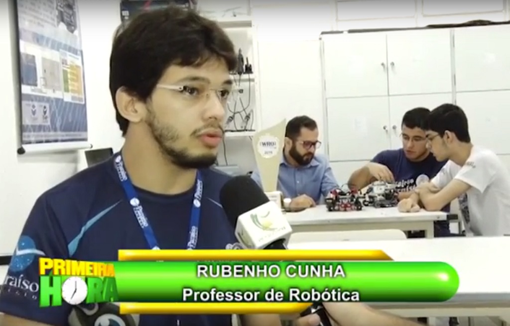 Estudantes Paraíso 1º lugar em Robótica no Brasil
