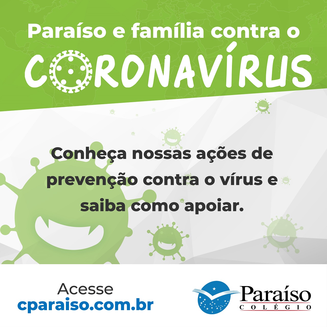 Informe - Paraíso e Família contra o Coronavírus
